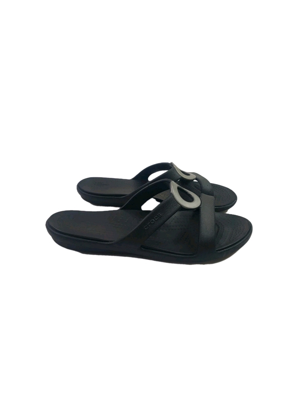 Crocs Sanrah Matte Circle Slide Sandals Womens Size 11